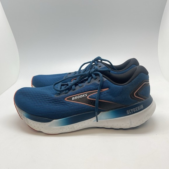 Brooks Sneakers Mens 11 D Glycerin 21 1104191D474 Blue Athletic Running Shoes - Picture 3 of 10